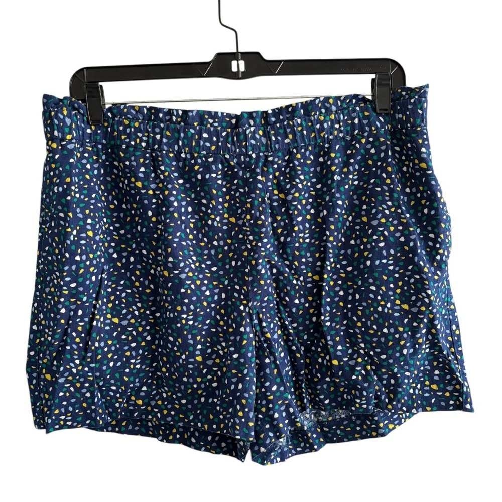 Banana Republic Pull-On Shorts Linen Blend XL Resort Vacation Coastal